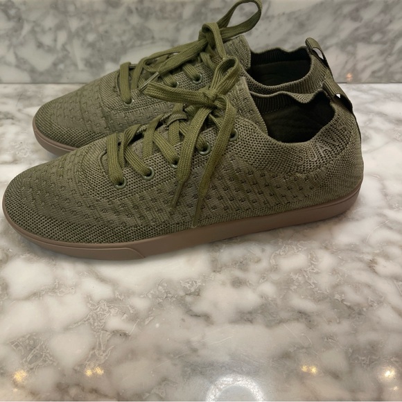 Suavs Zilker Men's 7.5 Womens 9.5 Lightweight Shoes Sneakers Olive Green Comfort - Picture 2 of 10